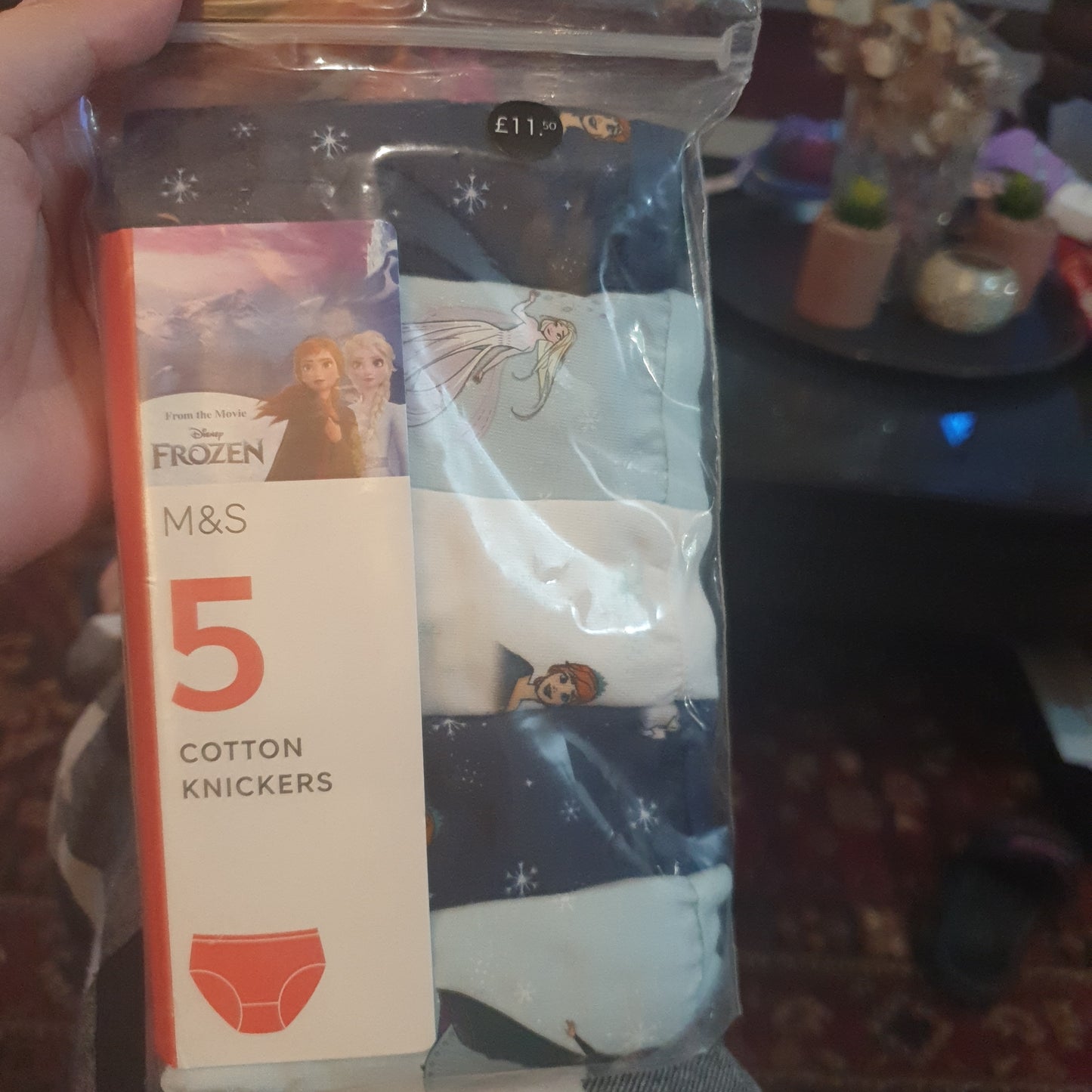 M & S uk frozen cotton knickers 11-12 years