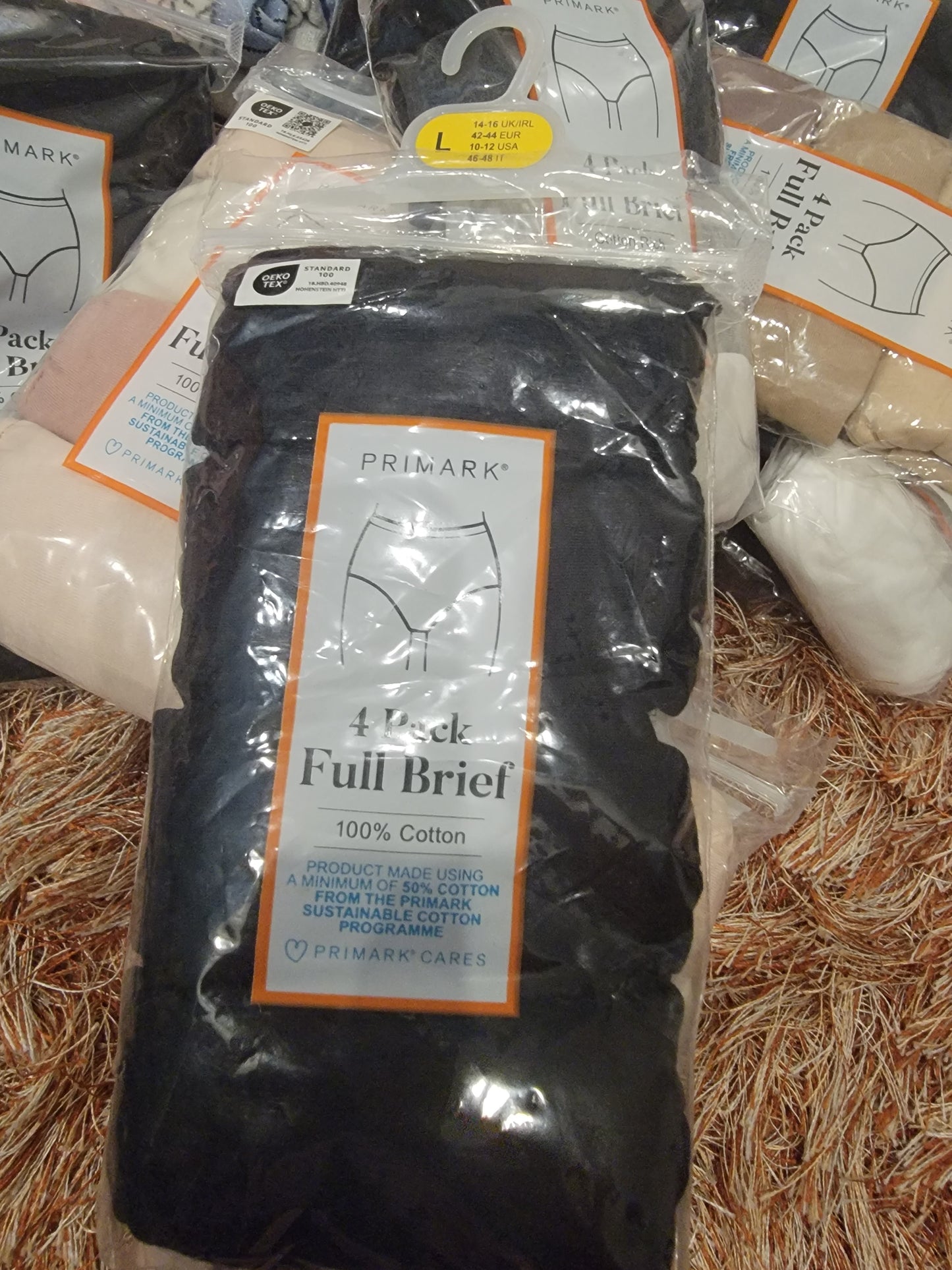 Primark ladies 4 pack underwears full breifs