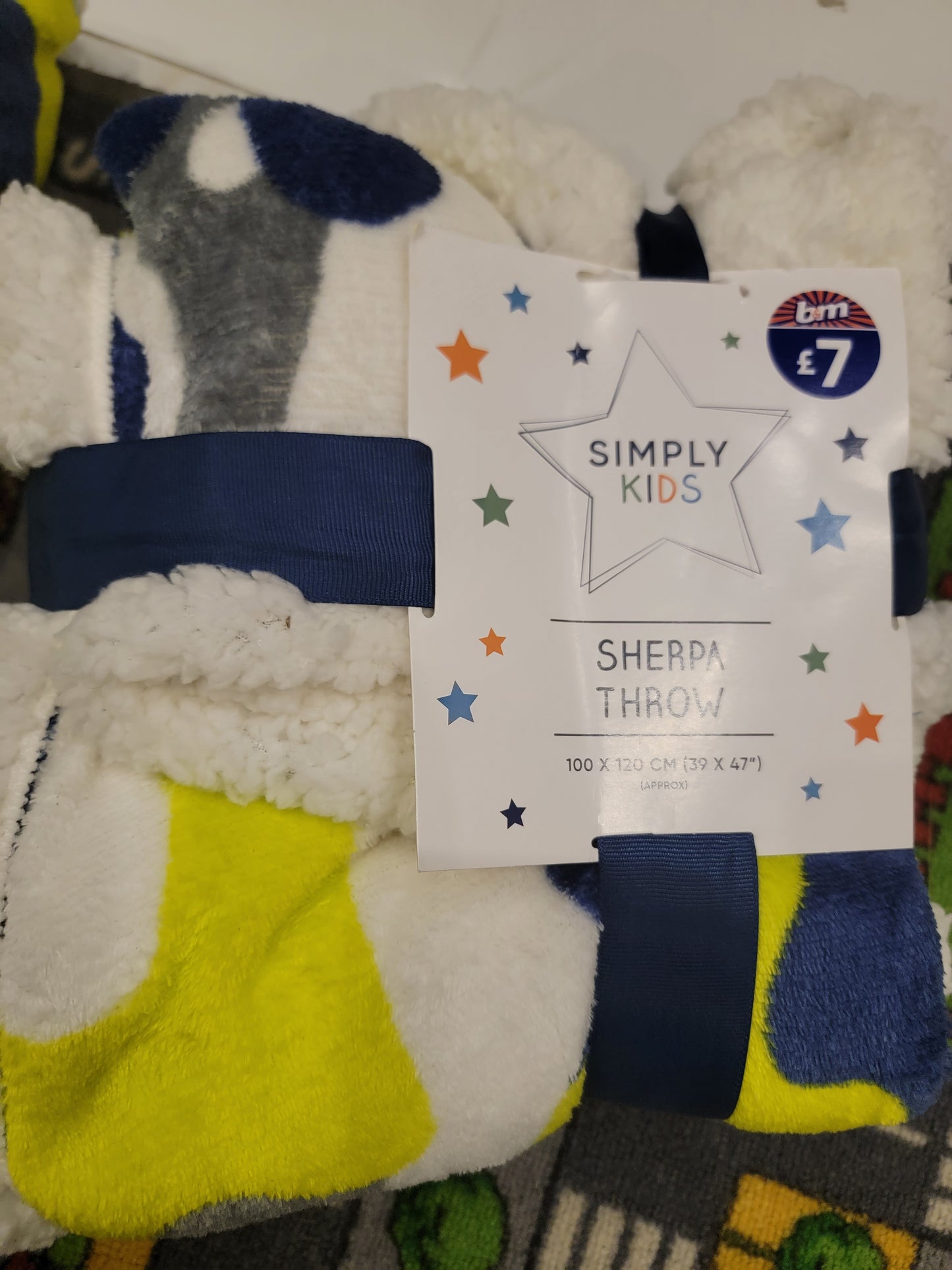 Bm bargains Uk throw fleece blanket super soft sherpa
