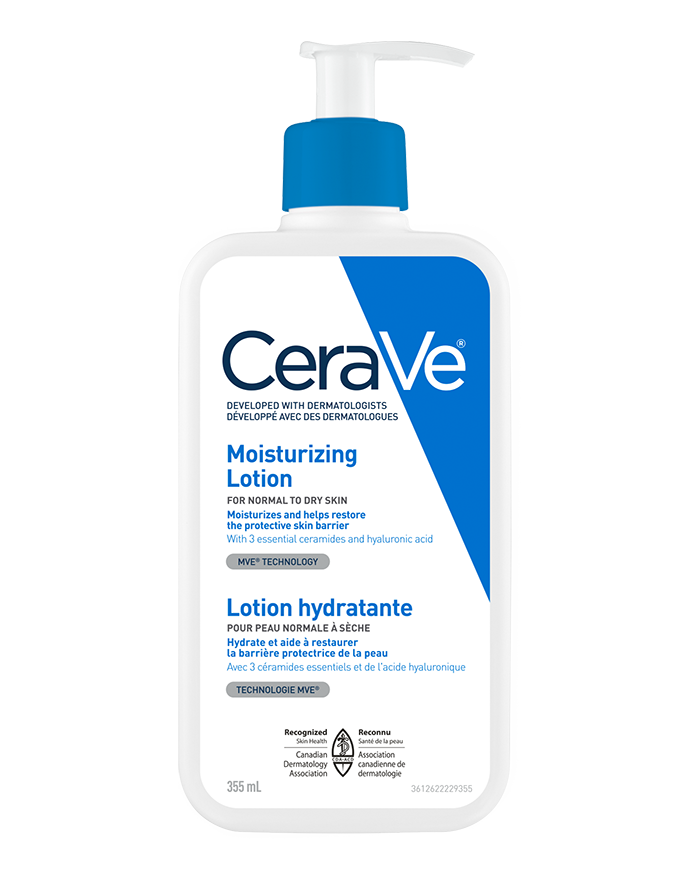 CeraVe 355ml moisturizing lotion normal to dry skin