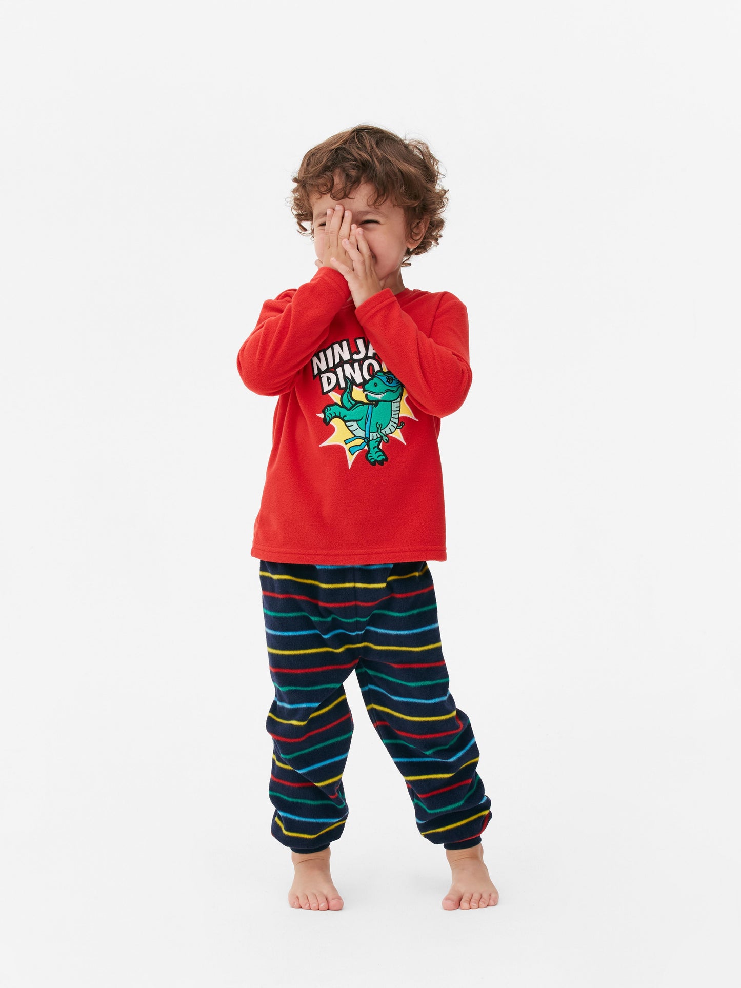 Primark Uk fleece boys pyjama top pj set