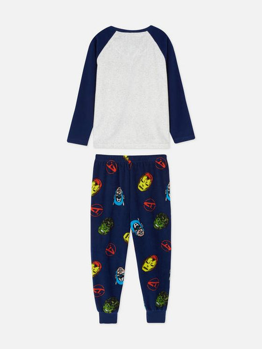 Primark Uk marvel 2023 fleece boys pyjama pj set