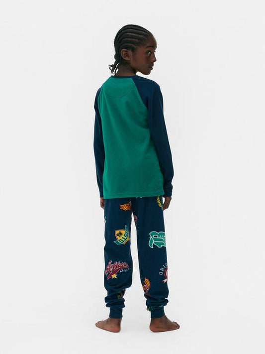 Primark Uk fleece boys pyjama pj set
