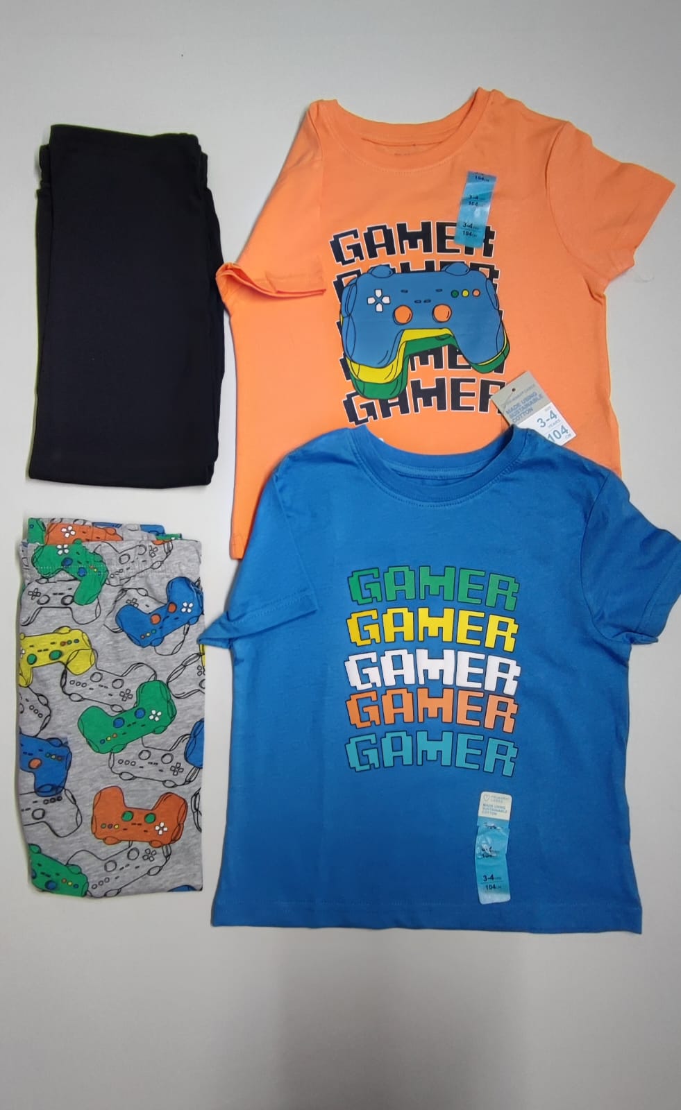 Primark boys 4 pieces pyjamas pj set