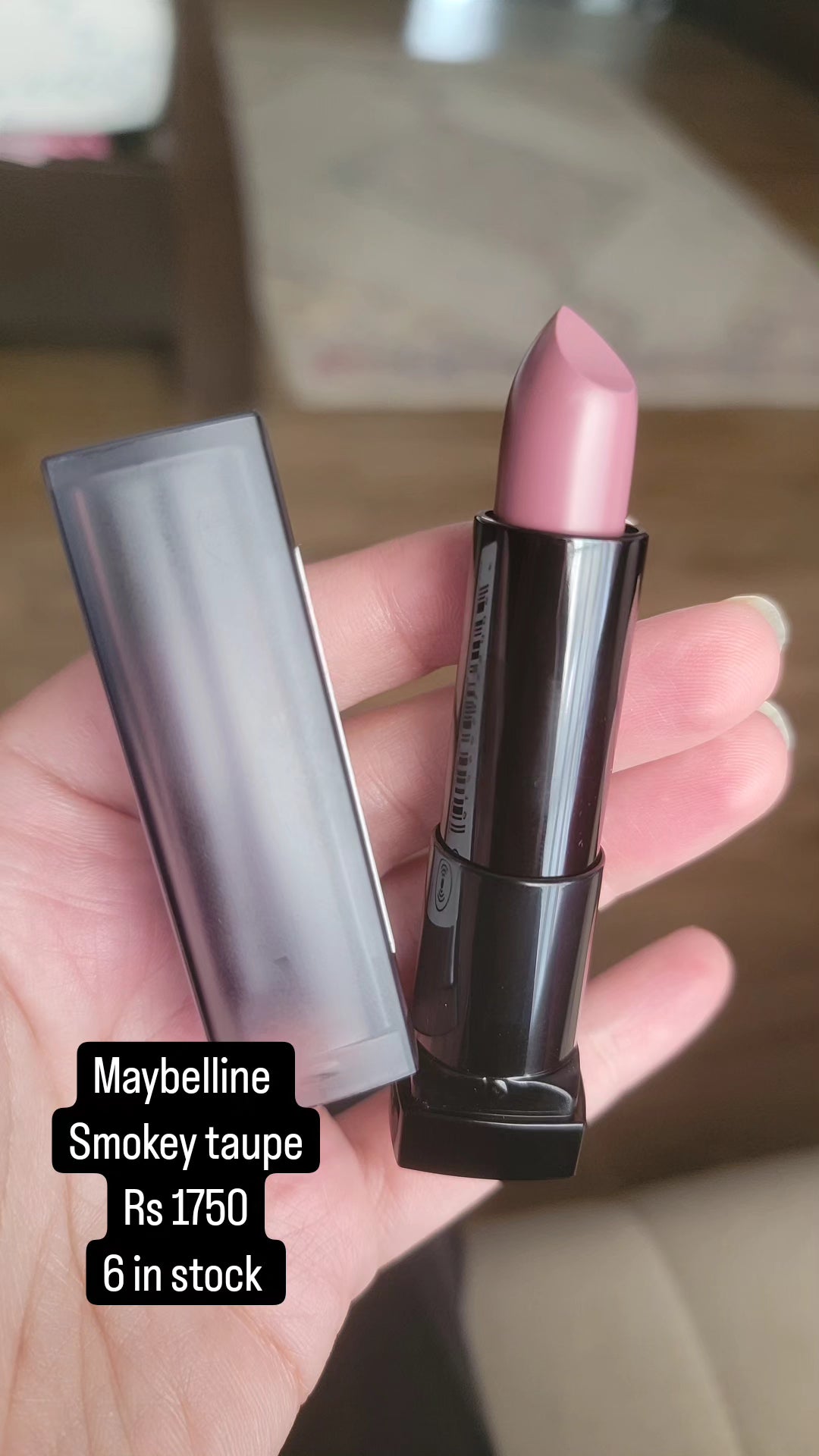 Maybelline power matte lipstick 15 smokey taupe