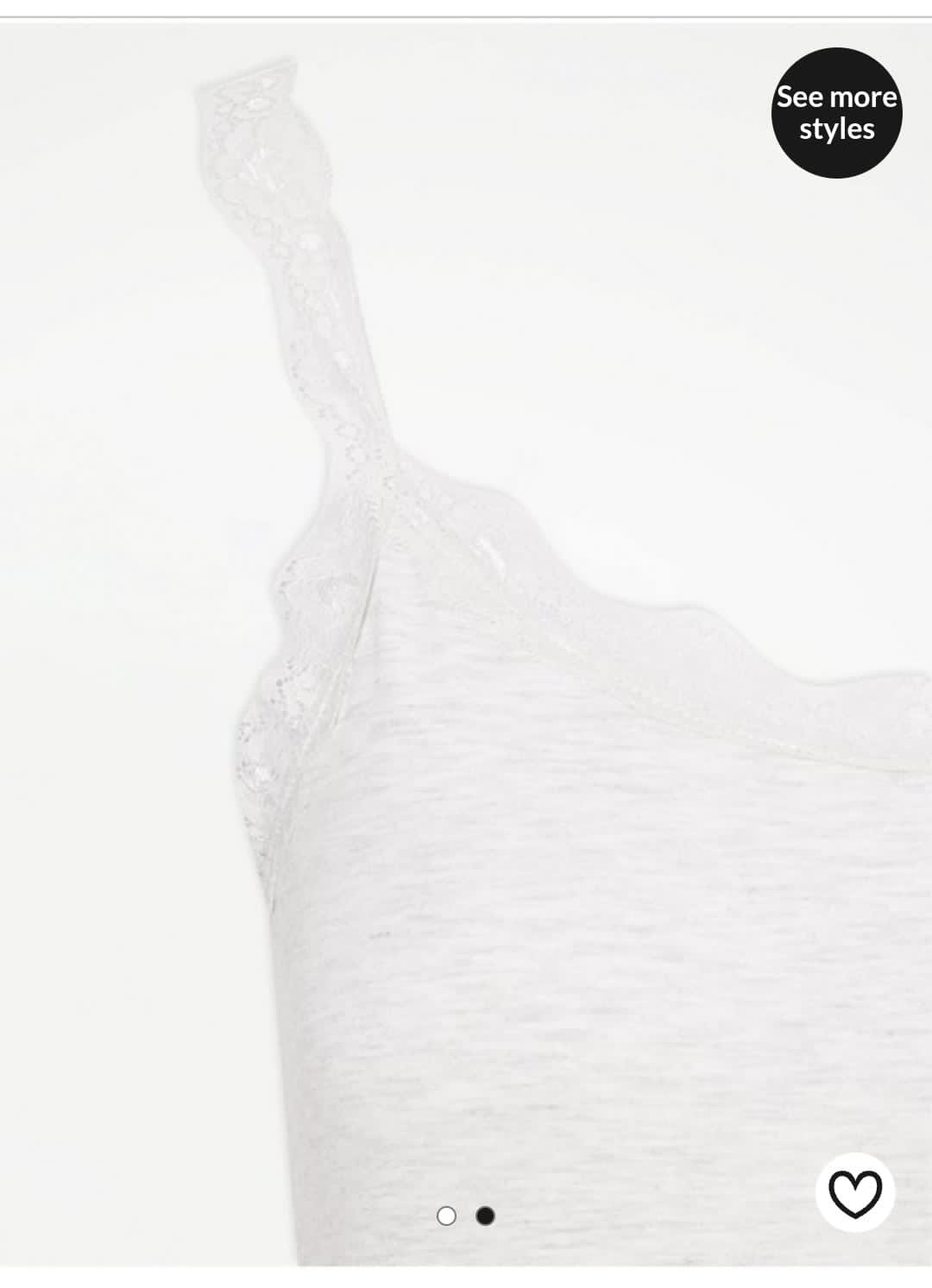 George Grey Lace Trim Cami Vest