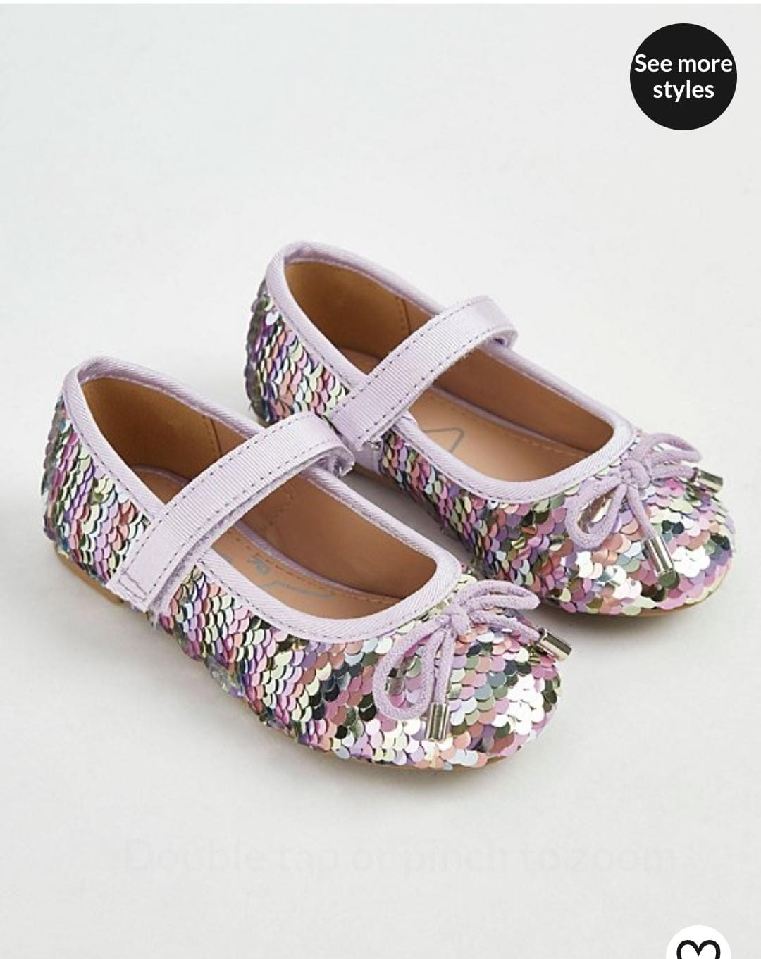 George sequin pumps shoes size uk 6 Eu 23