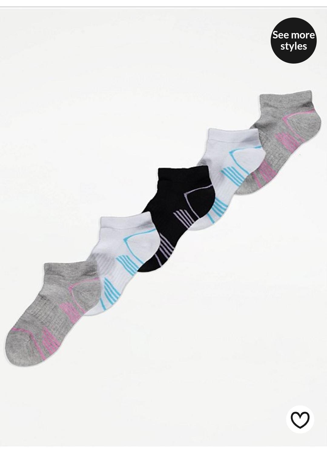 George Uk kids 5 pairs socks