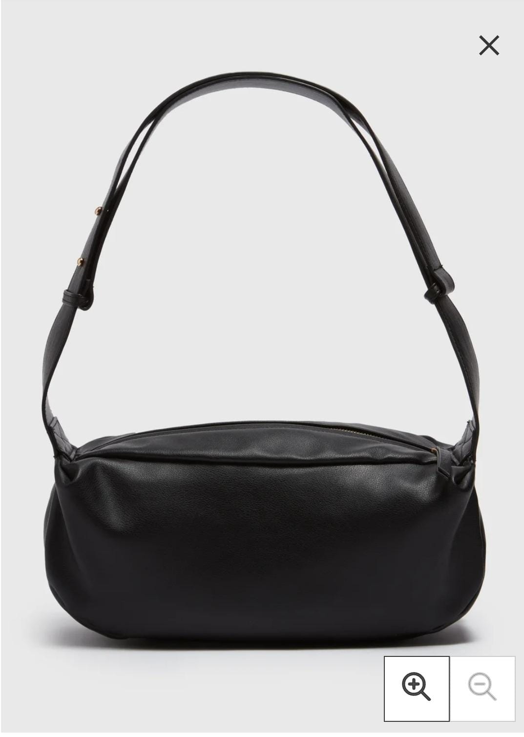 Matalan Black Oversized Shoulder Bag