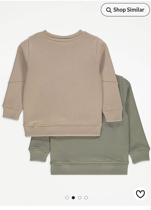 George Uk boys fleece winter tops