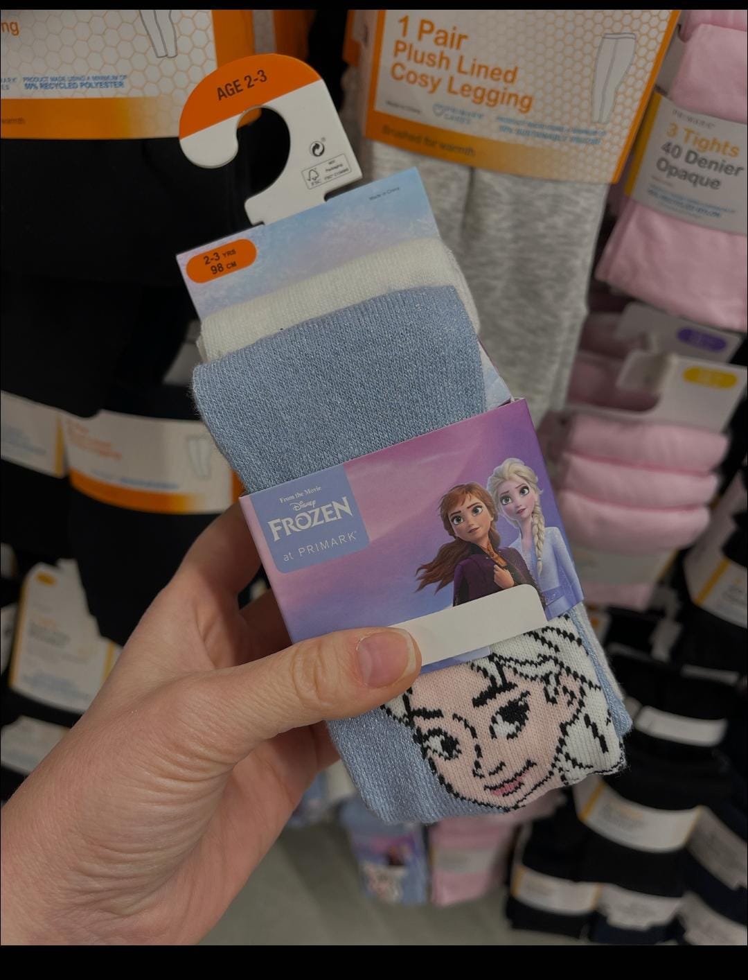 Primark uk frozen girls winter Leggings Tights