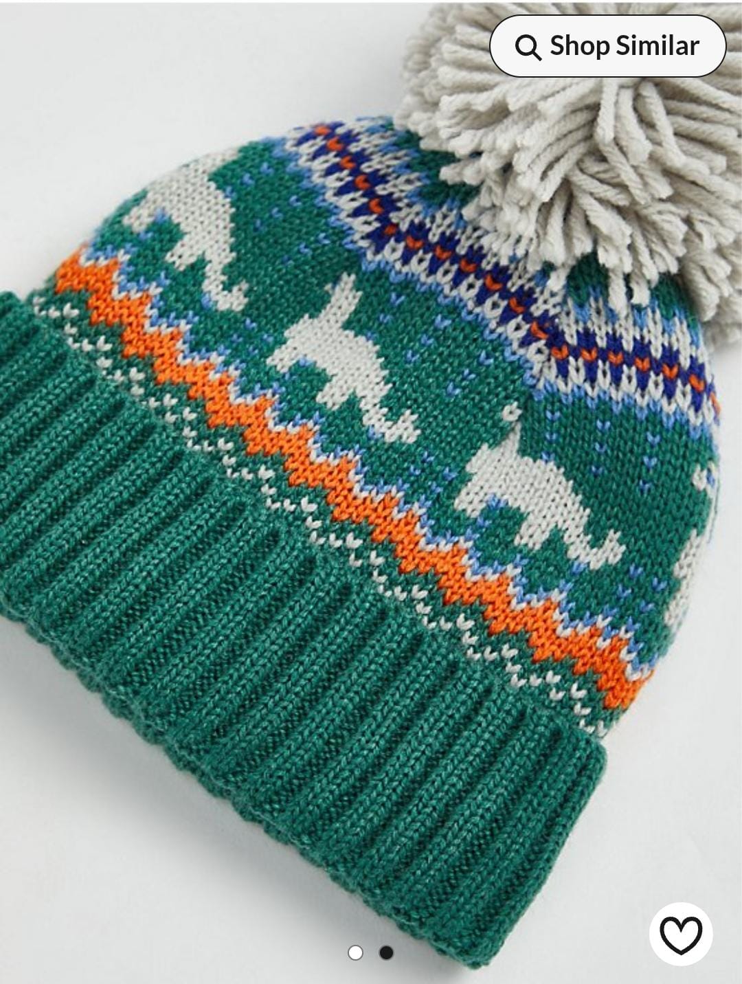 George Uk matching hat and mittens set