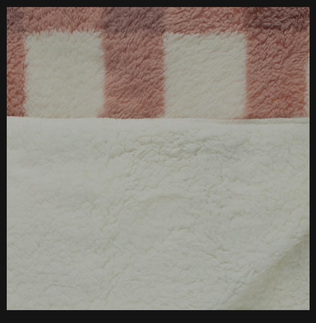 Bm bargains Uk throw fleece blanket super soft sherpa