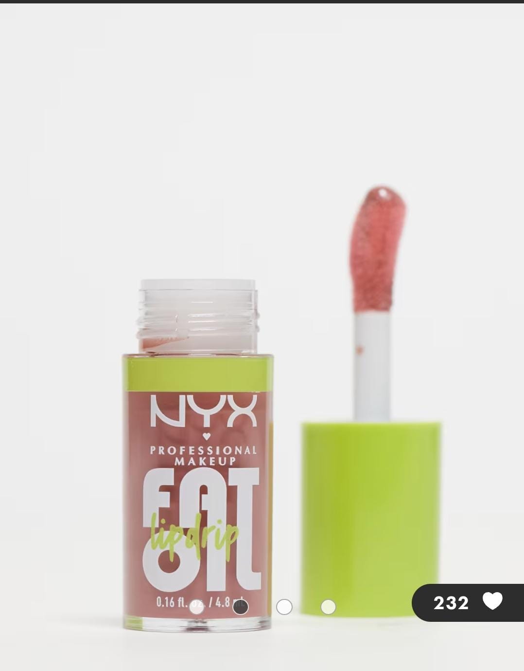 NYX Fat Oil - Lip drip shade fold09 chillin like s villian