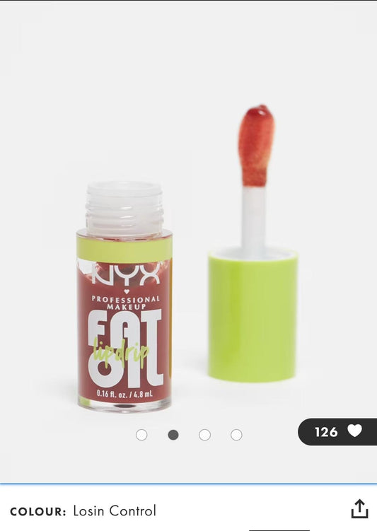 NYX Fat Oil - Lip drip shade fold13 losin cone-trol