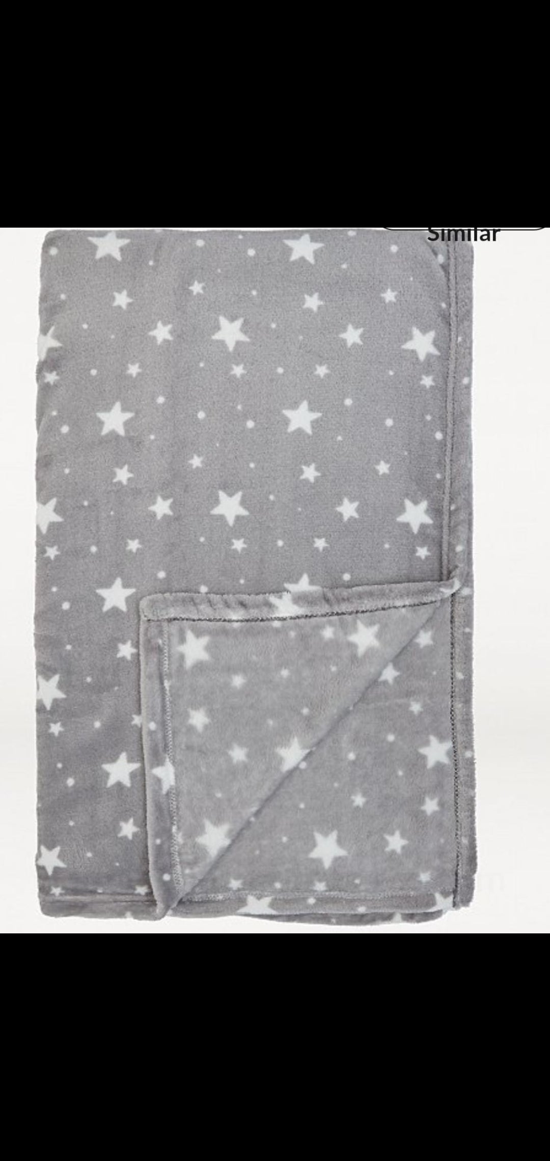 George Uk throw fleece blanket