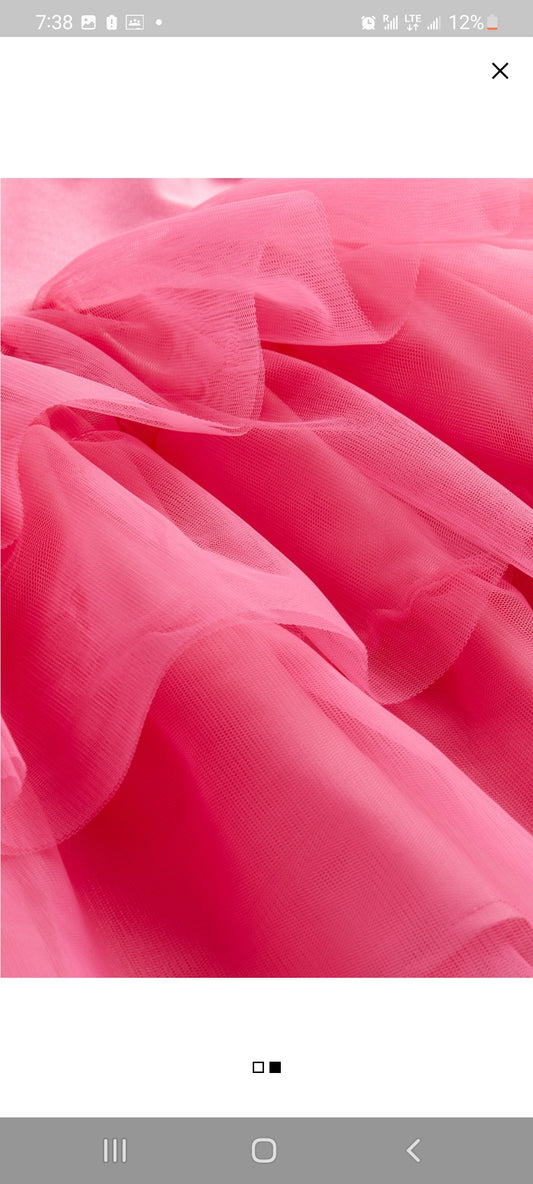 H&M uk girls link tulle skirt dress