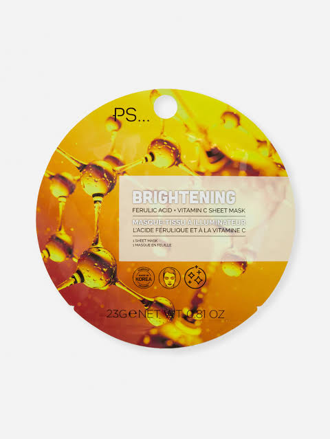 Primark Brightening vitamin c sheet mask