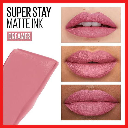 Maybelline superstay Matte Ink lipstick- 10 Dreamer