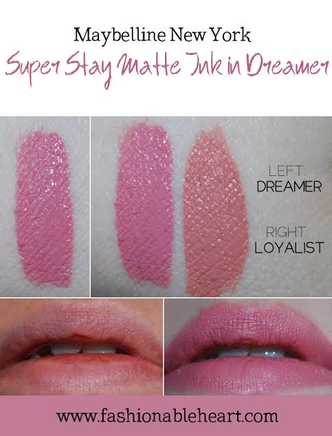 Maybelline superstay Matte Ink lipstick- 10 Dreamer