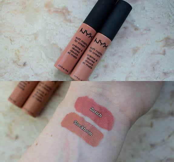NYX Professional Makeup Soft Matte Lip Cream Lightweight Liquid Lipstick Zurich