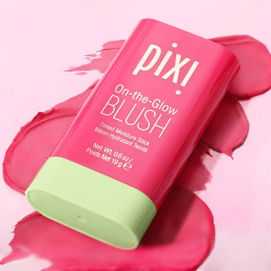 Pixi on the glow blush ruby