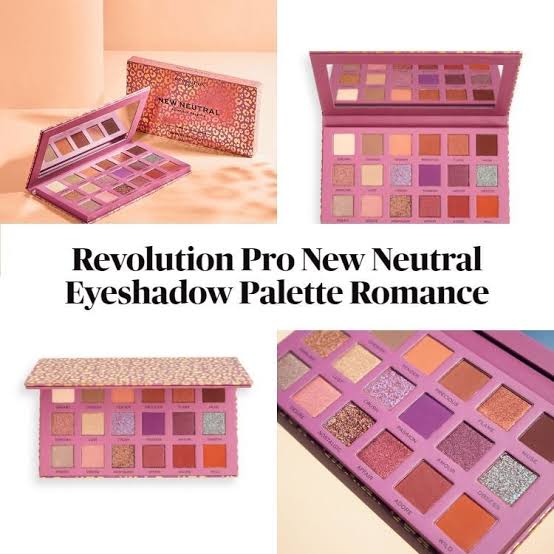 Revolution Pro New Neutral Eyeshadow Palette Romance