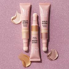 Elf Halo Glow Highlight Beauty Wand liquid gold