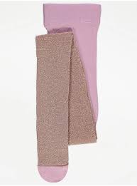George Uk glitter leggings pink