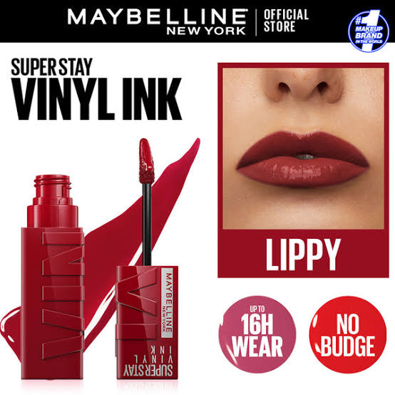 MAYBELLINE - SUPER STAY VINYL INK LONGWEAR LIQUID LIPCOLOR -10 lippy