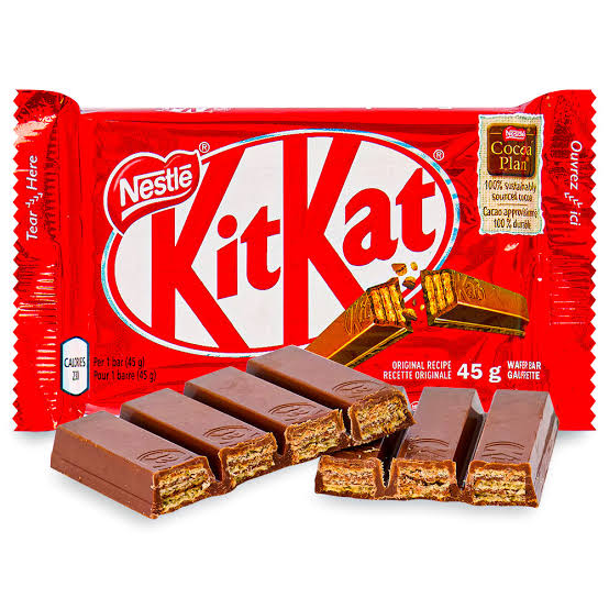 Kit Kat uk 4 Finger Milk Chocolate Bar 41.5g