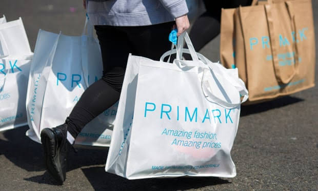Primark uk extra large shopping bag