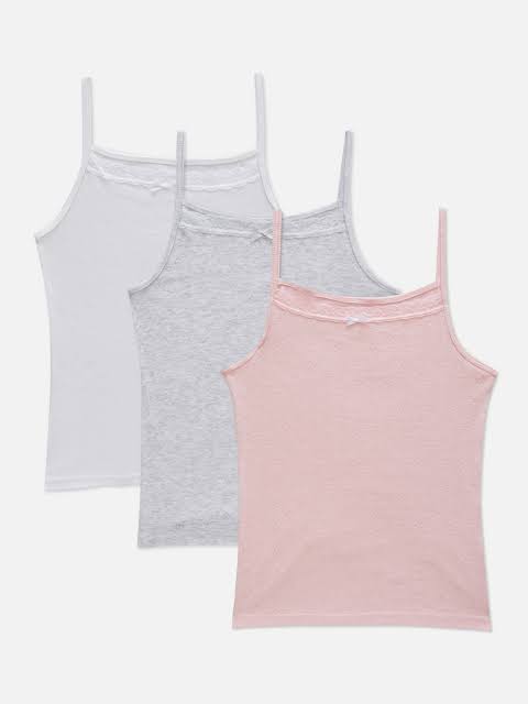 Primark Uk pack of 3 girls cami vests