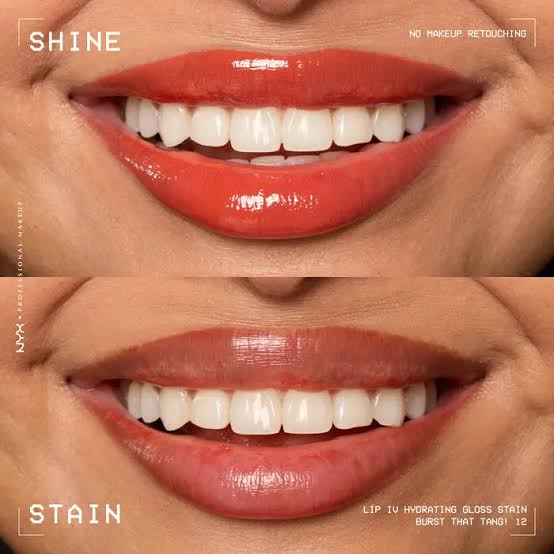 NYX Professional Makeup Lip I.V. Hydrating Gloss Stain - Burst That Tang! (12)