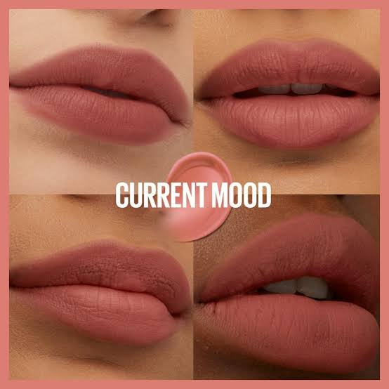 Maybelline Super Stay Teddy Blurred Lip Tint- Current Mood no 10