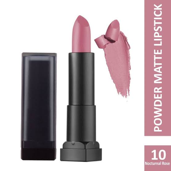 Maybelline power matte lipstick 10 nocturnal rose