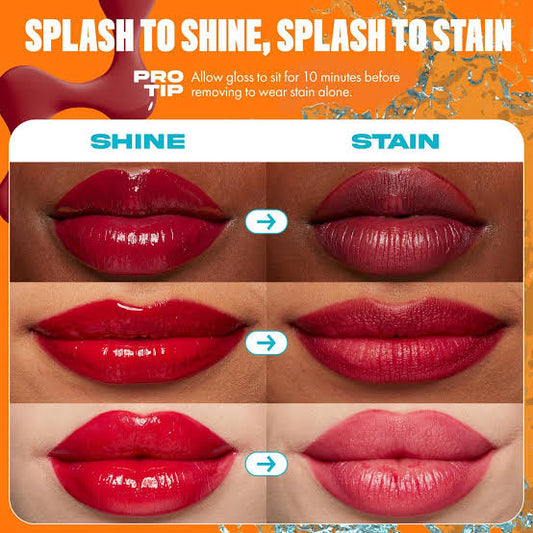 NYX Professional Makeup Lip I.V. Hydrating Gloss Stain - cranberry splash 13