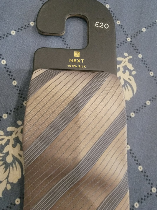 Next UK men silk tie RRP £20