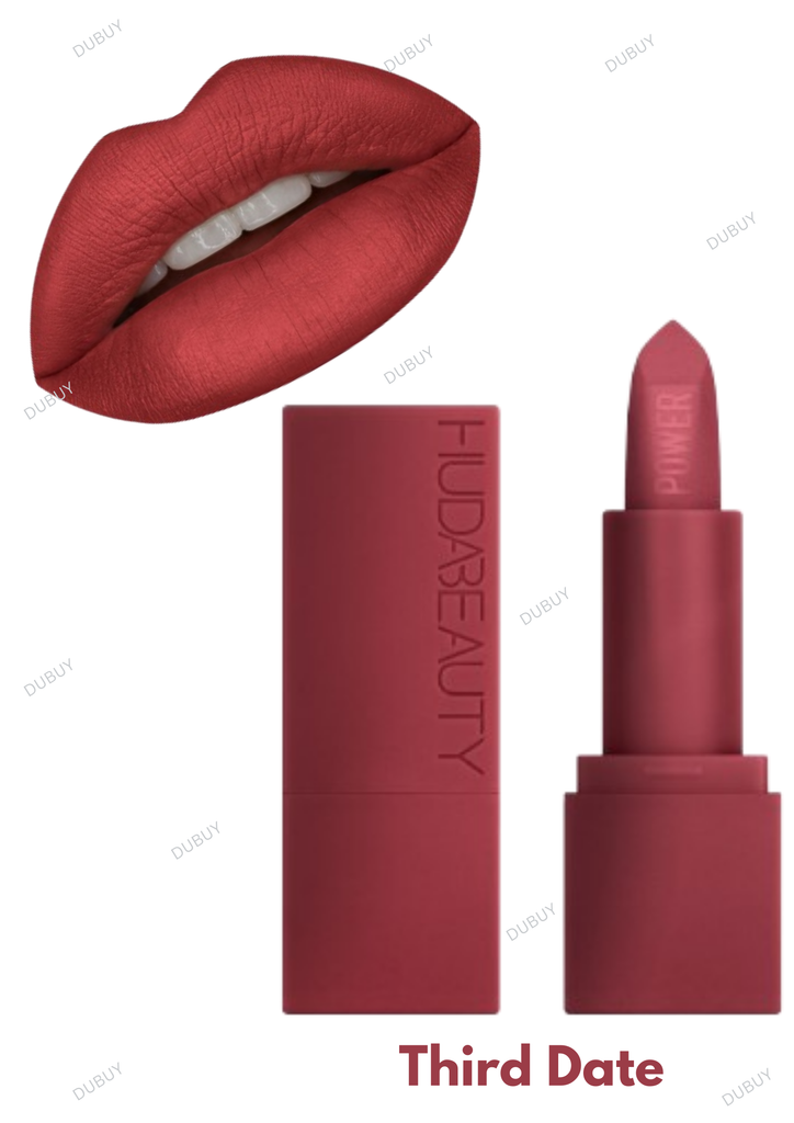Huda Beauty Power Bullet Matte Lipstick Mini- Third Date