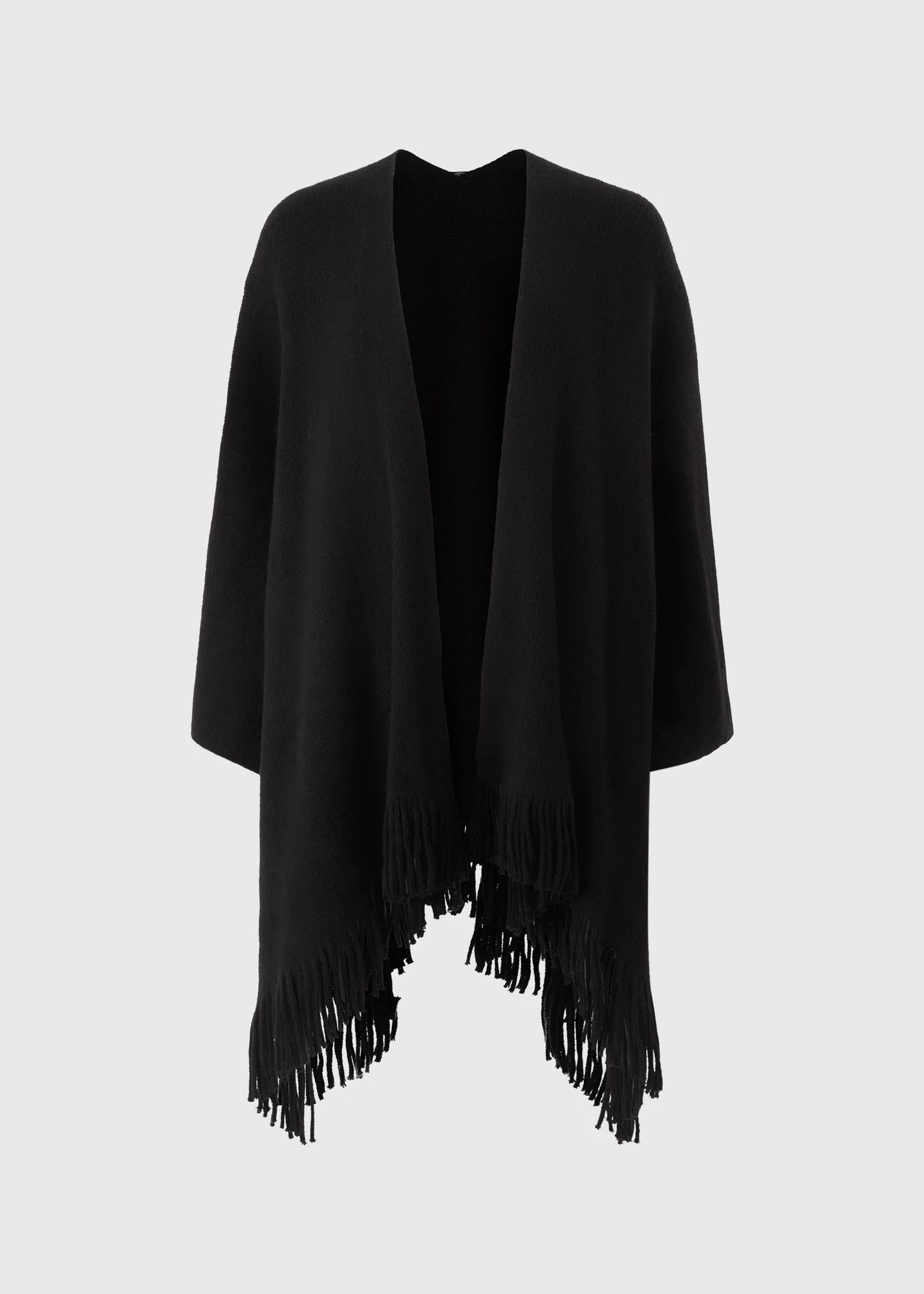 Matalan Uk women black winter cape shawl