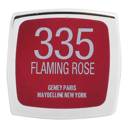 Maybelline color sensational cream lipstick 335 flaming rose