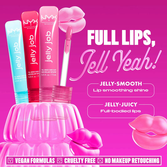 NYX Jelly Job Full Bodied Shine Gloss 05 honey it's jelly