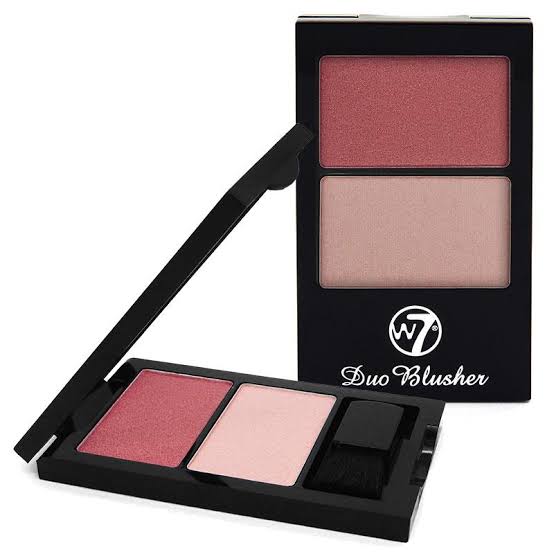 W7 🇬🇧 duo blusher set