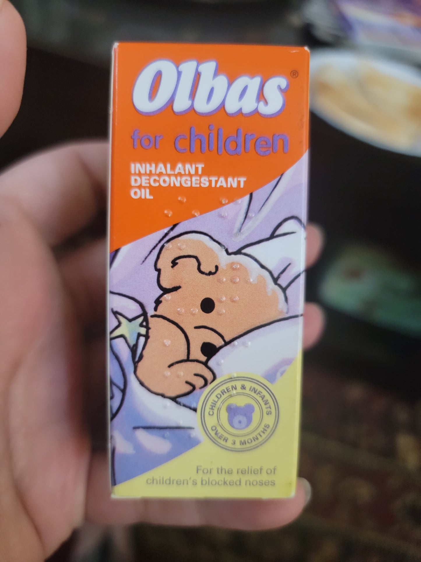 Boots uk Olbas Oil for children exp 6/27