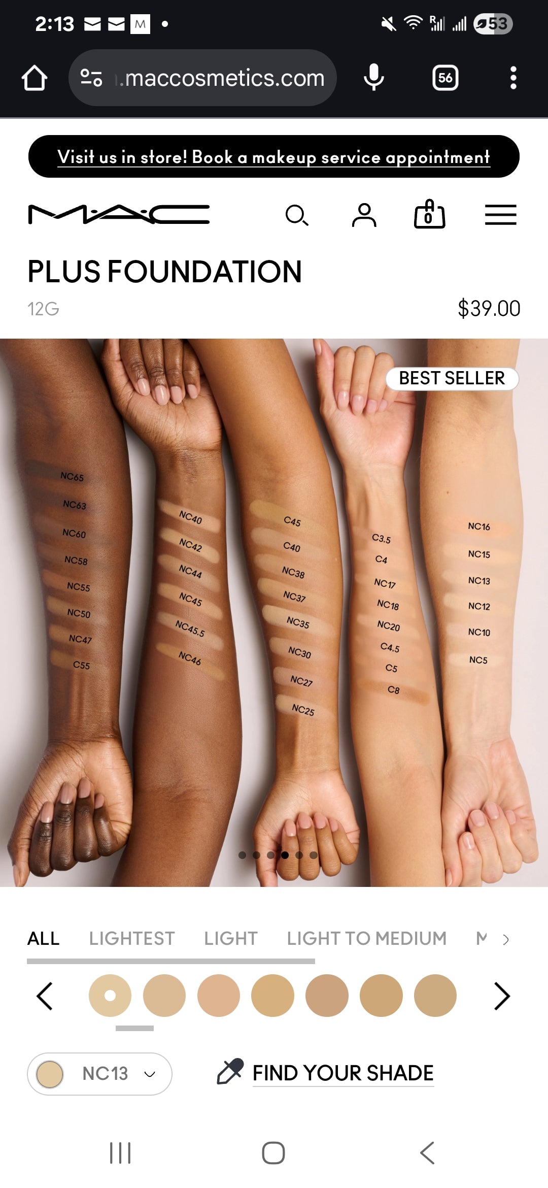 MAC, Studio Fix Tech Cream-To-Powder Foundation