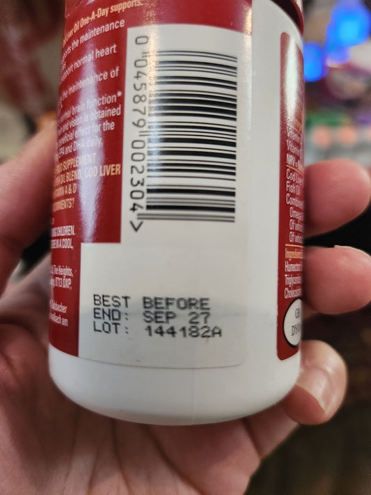 Seven Seas Cod Liver Oil One-A-Day Omega-3 Fish Oil & Vitamin D 60 Capsules from boots uk