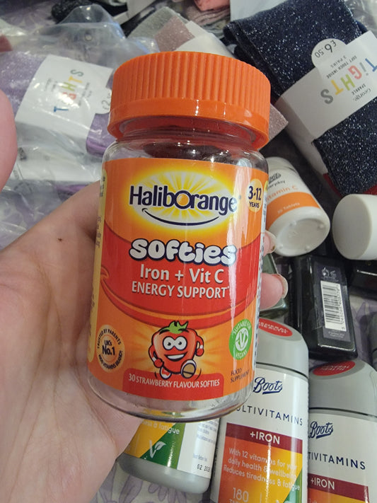 Haliborange uk kids Iron + vitamin C Softies 30
