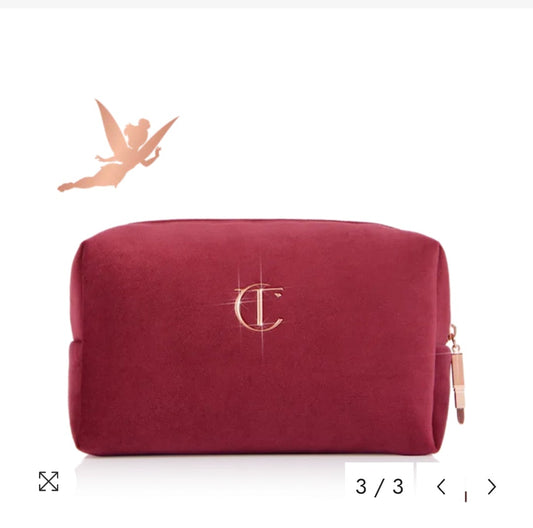 Charlotte Tilbury BEAUTY WISHES MAKEUP BAG DISNEY100 EDITION MAKEUP BAG