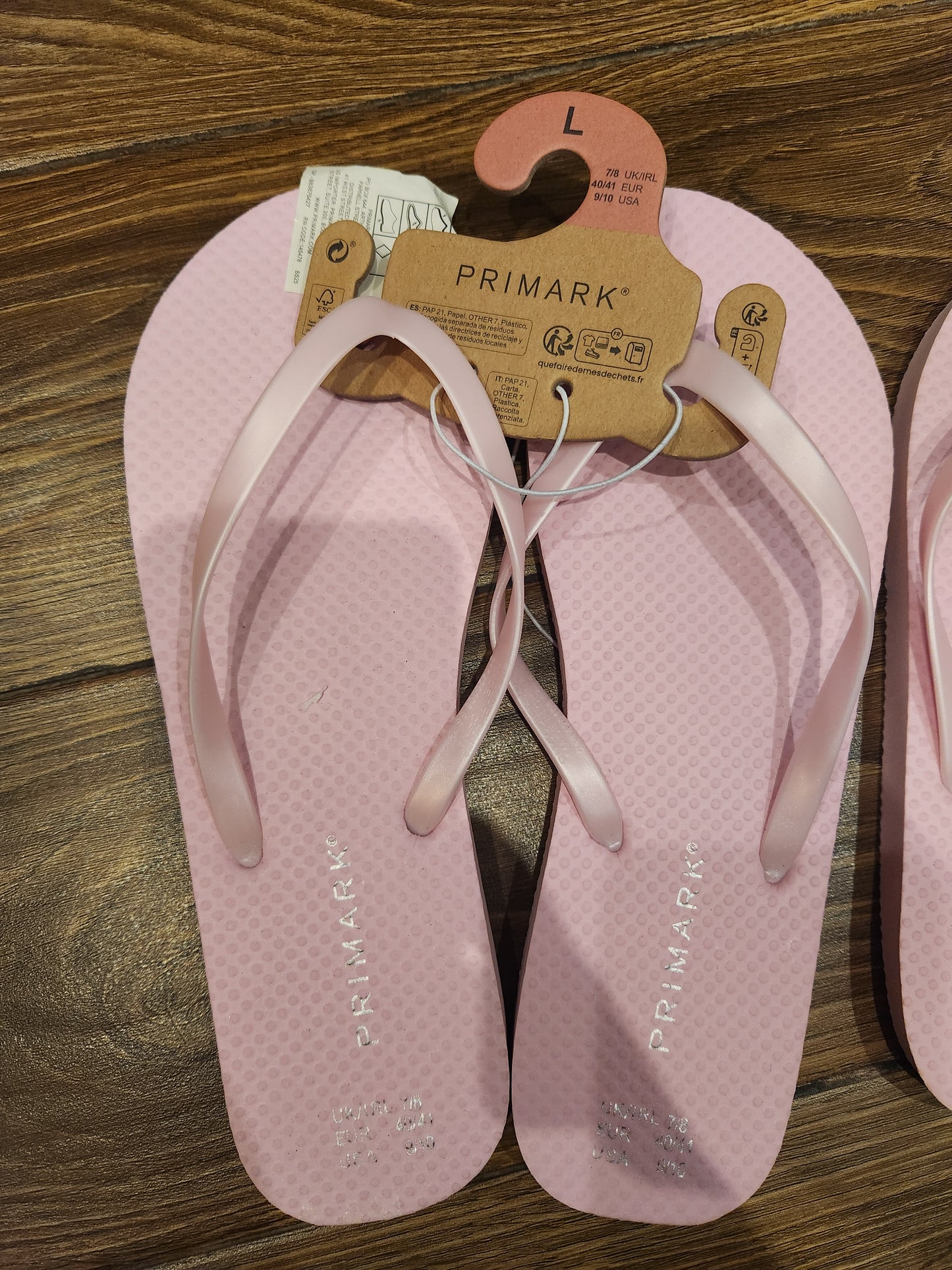 Primark women flip flops size 40/41