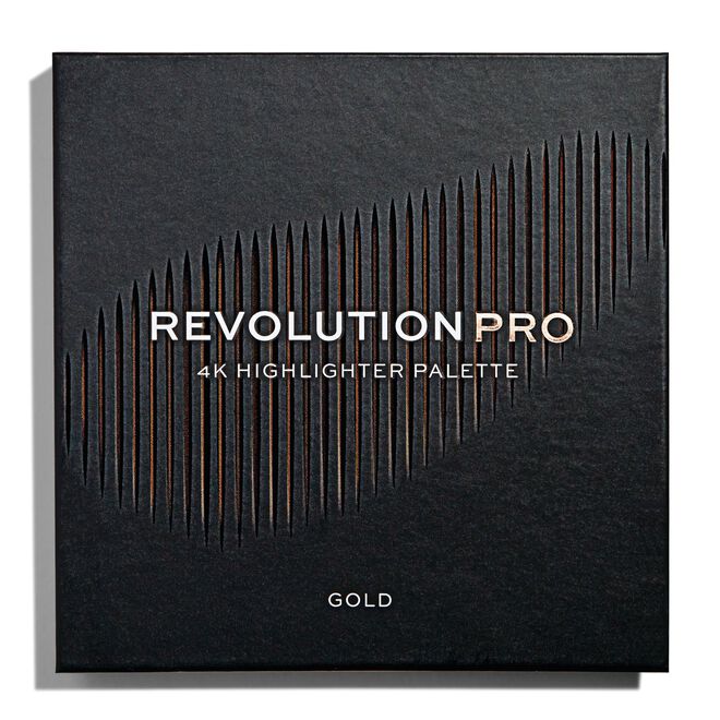Revolution Uk pro 4k Highlighter palette gold
